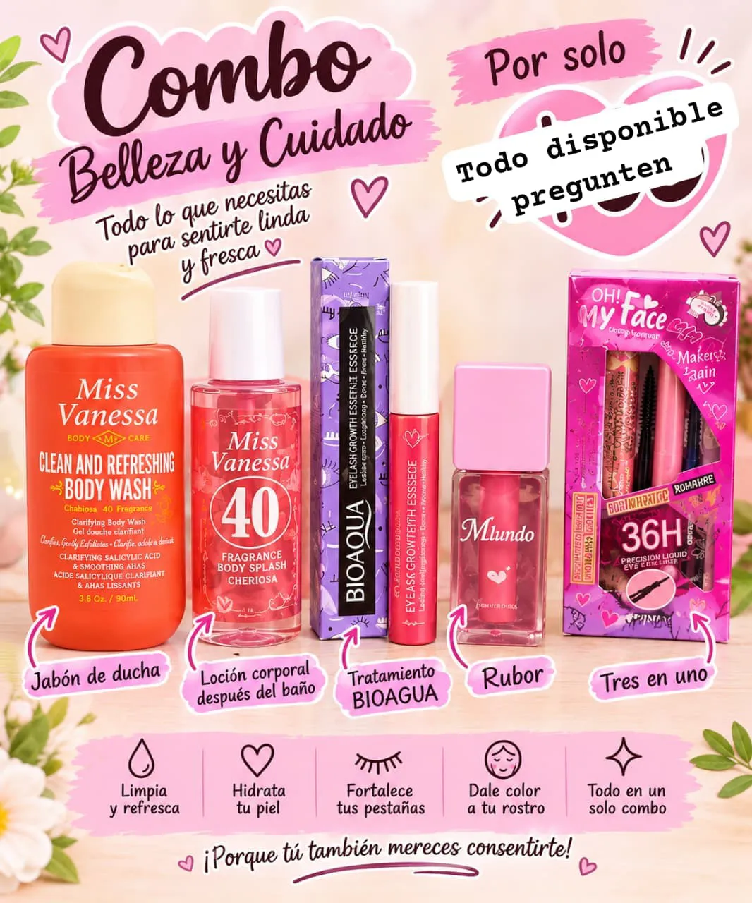 Combo surtido dama
