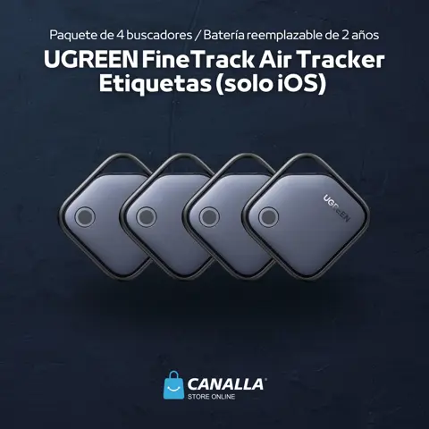 Paquete de 4 buscadores / Batería reemplazable de 2 años