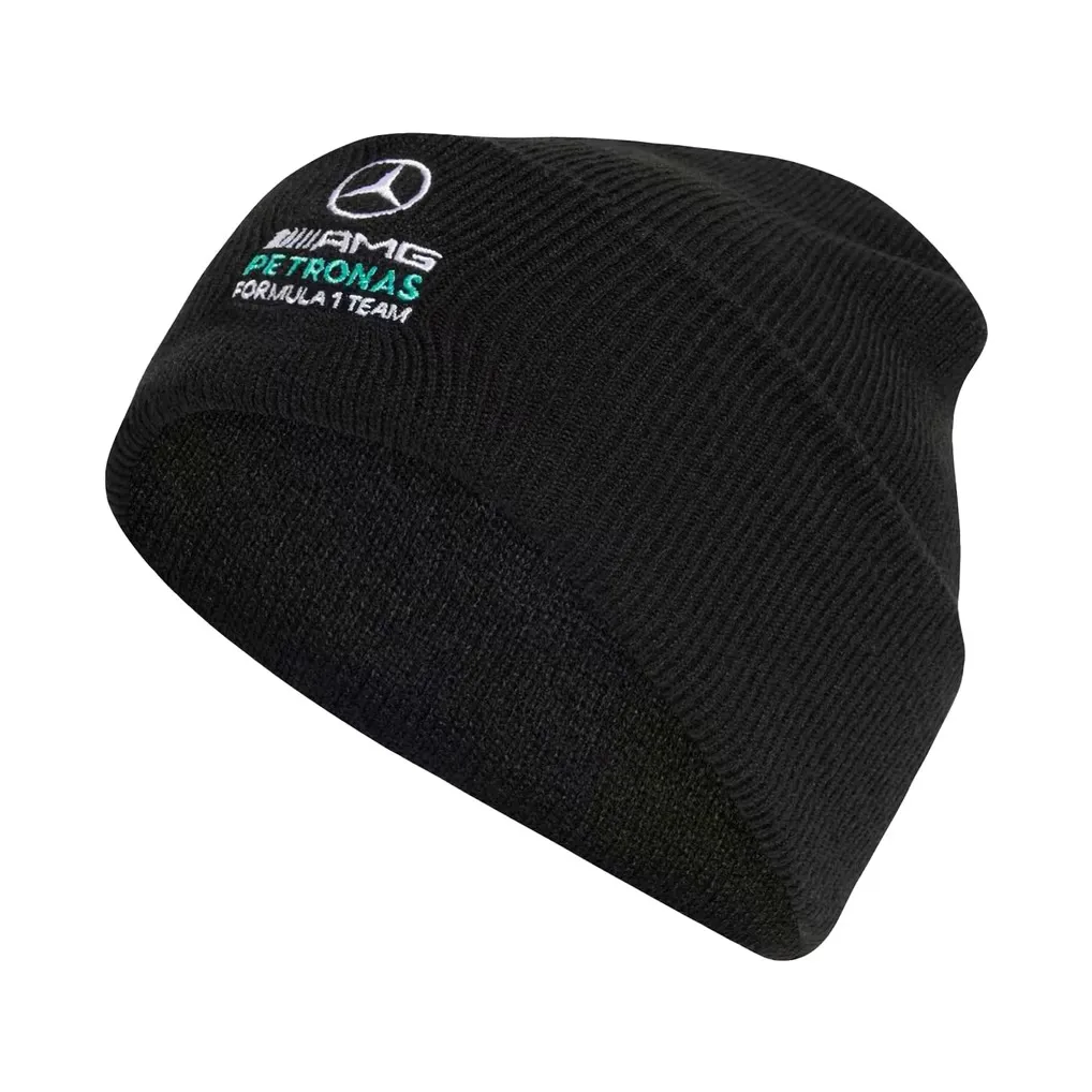 Gorro con puños Mercedes AMG Petronas adidas F1 2026 Team Negro