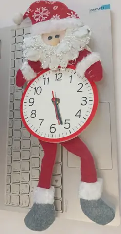 🎅 Reloj Decorativo