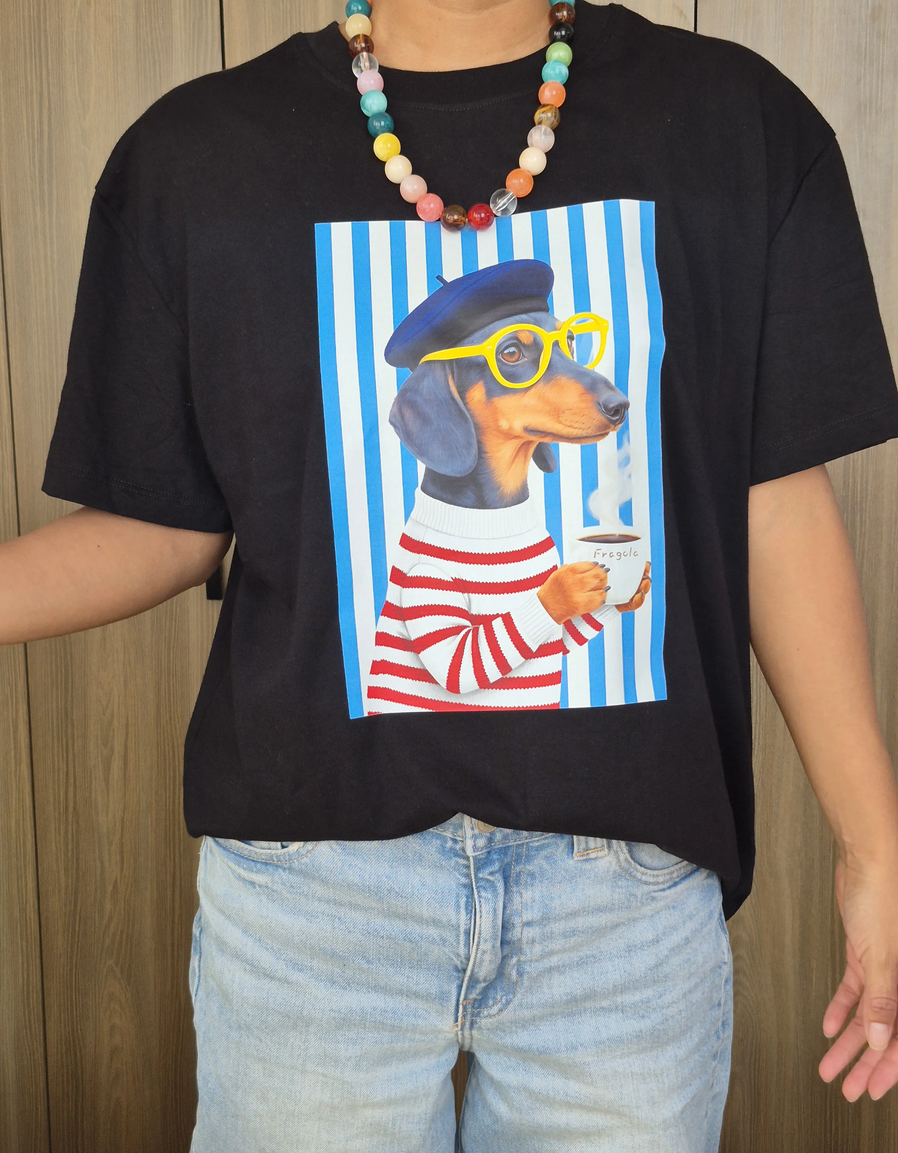 CAMISETA DOG COFFEE 