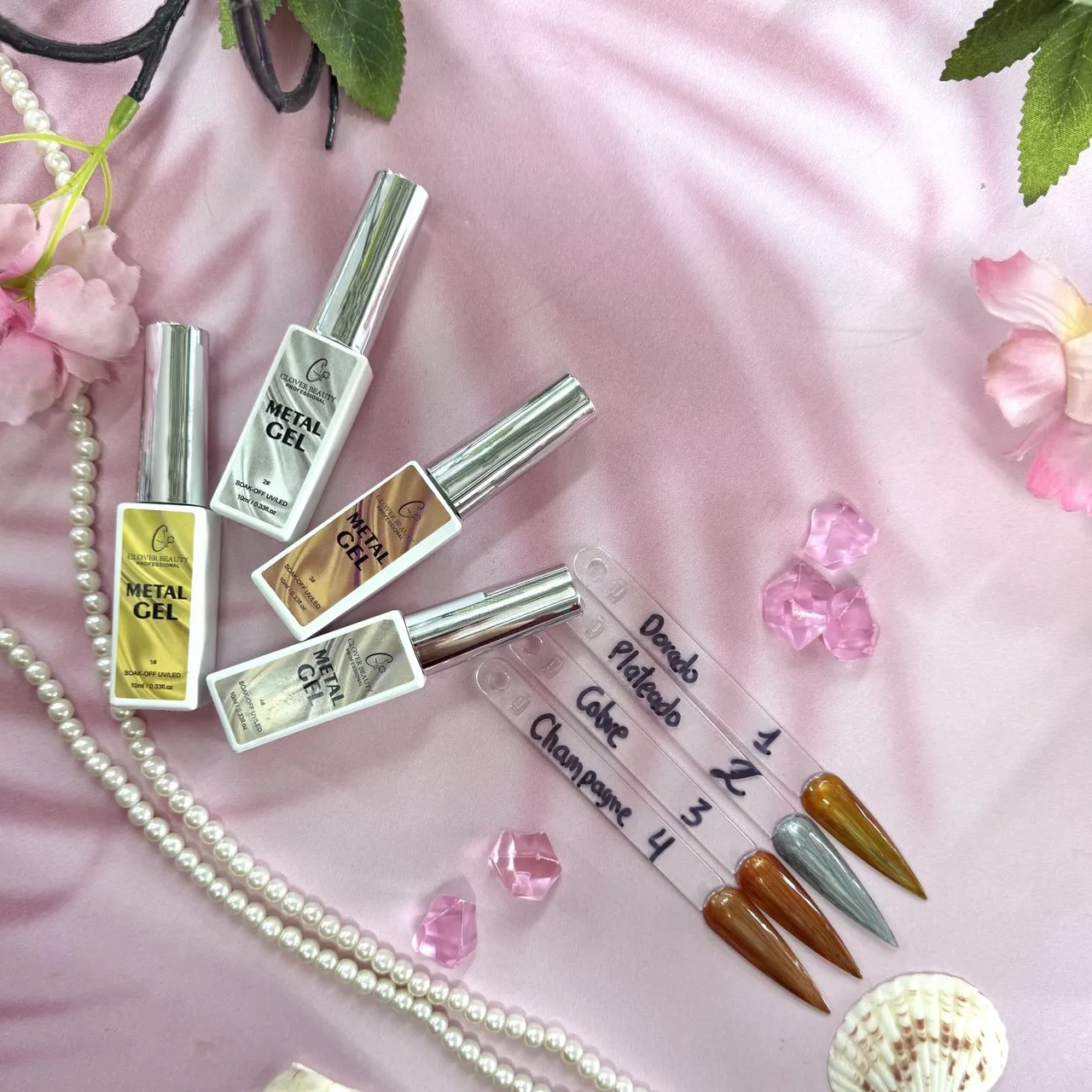 Esmalte Liner Metal Gel Clover