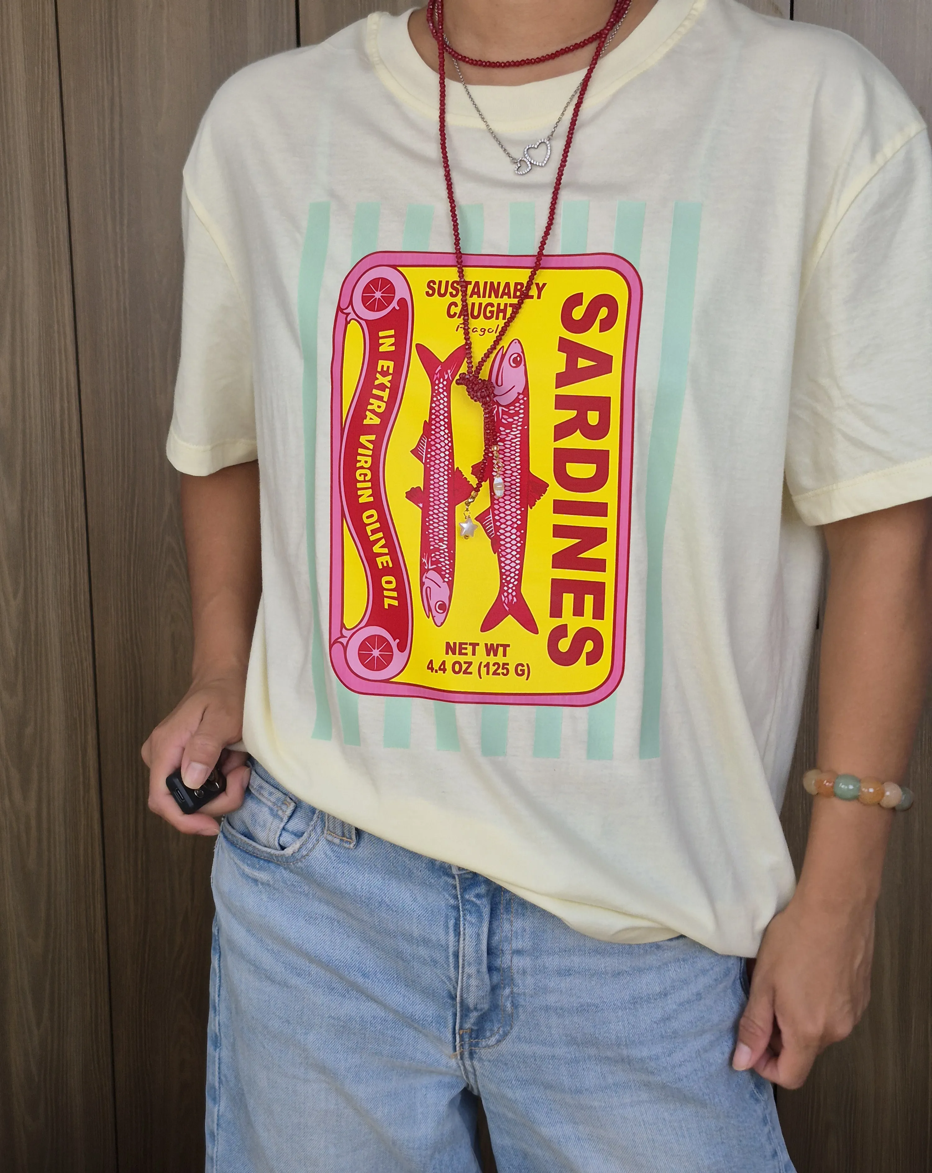 CAMISETA SARDINAS 