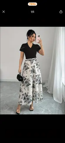 Vestido estampado 