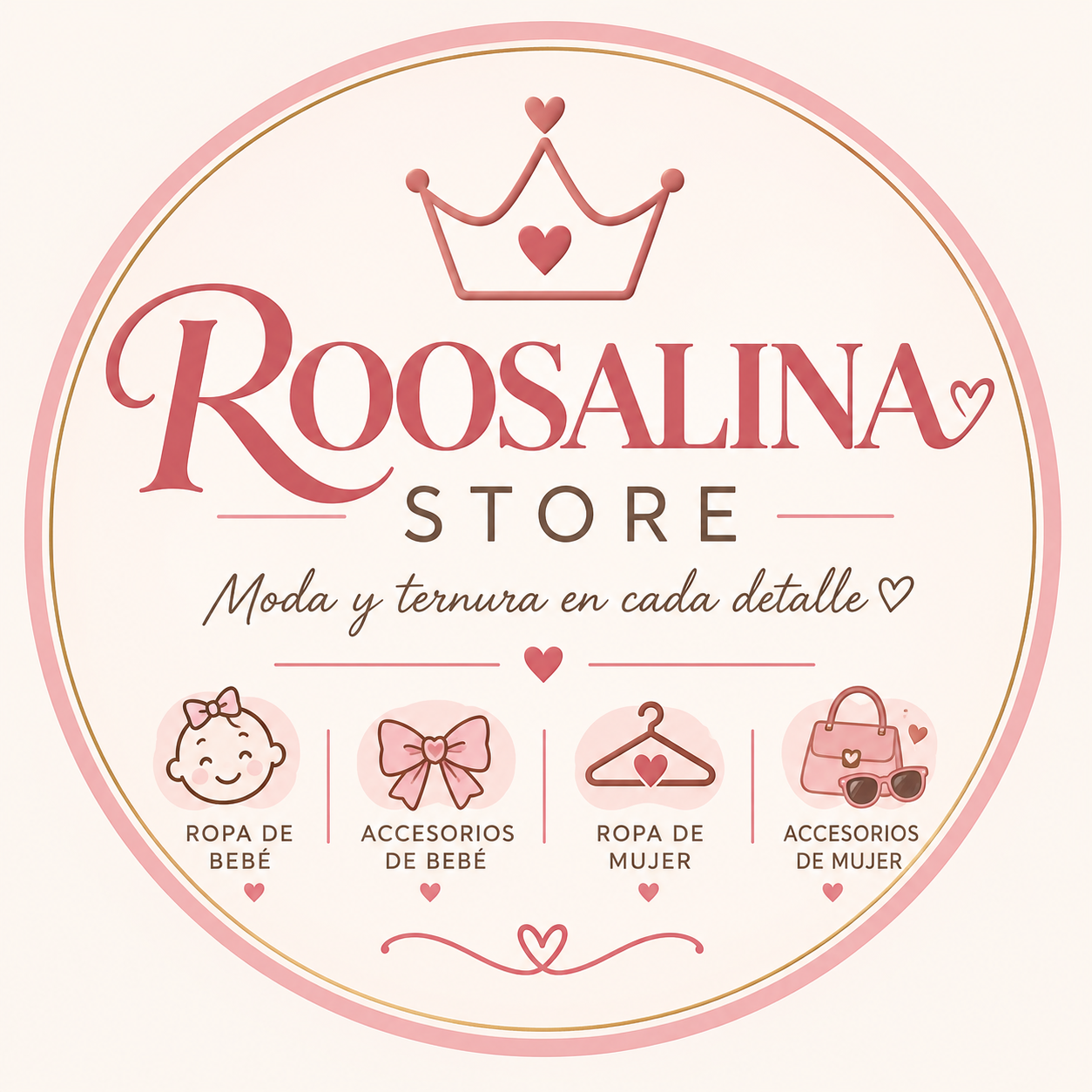 ROOSALINA STORE - logo catálogo digital Perú