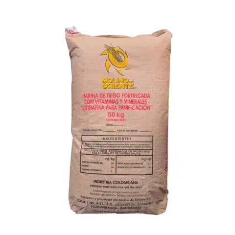 Harina de trigo Oriente fuerza x50 kg