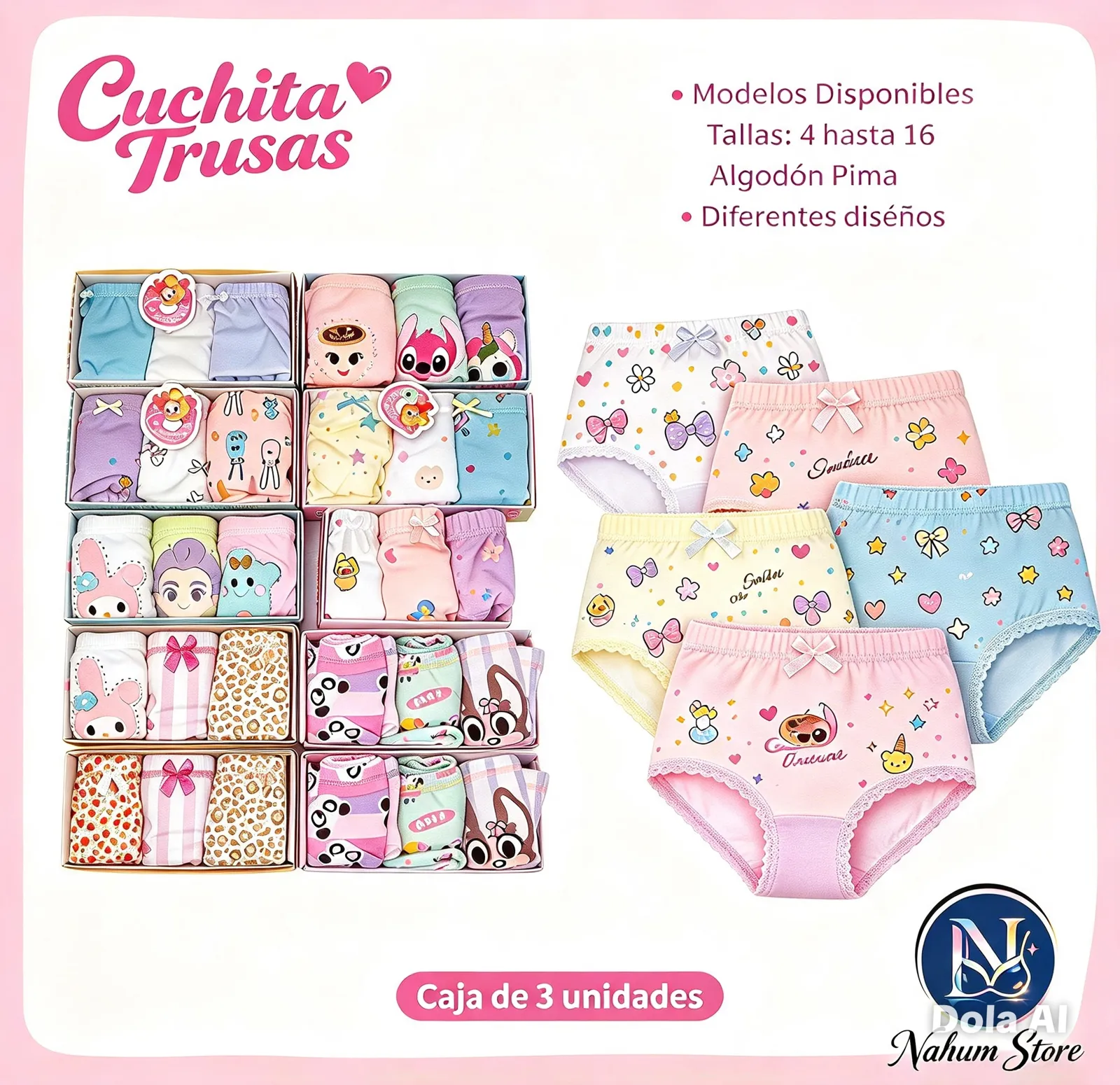 Trusas de niñas