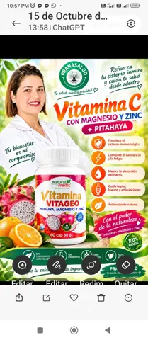 Vitamina c complex vitageo