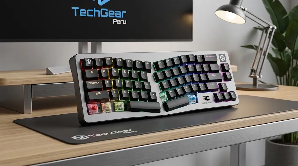 Teclado Mecánico Inalámbrico RGB
