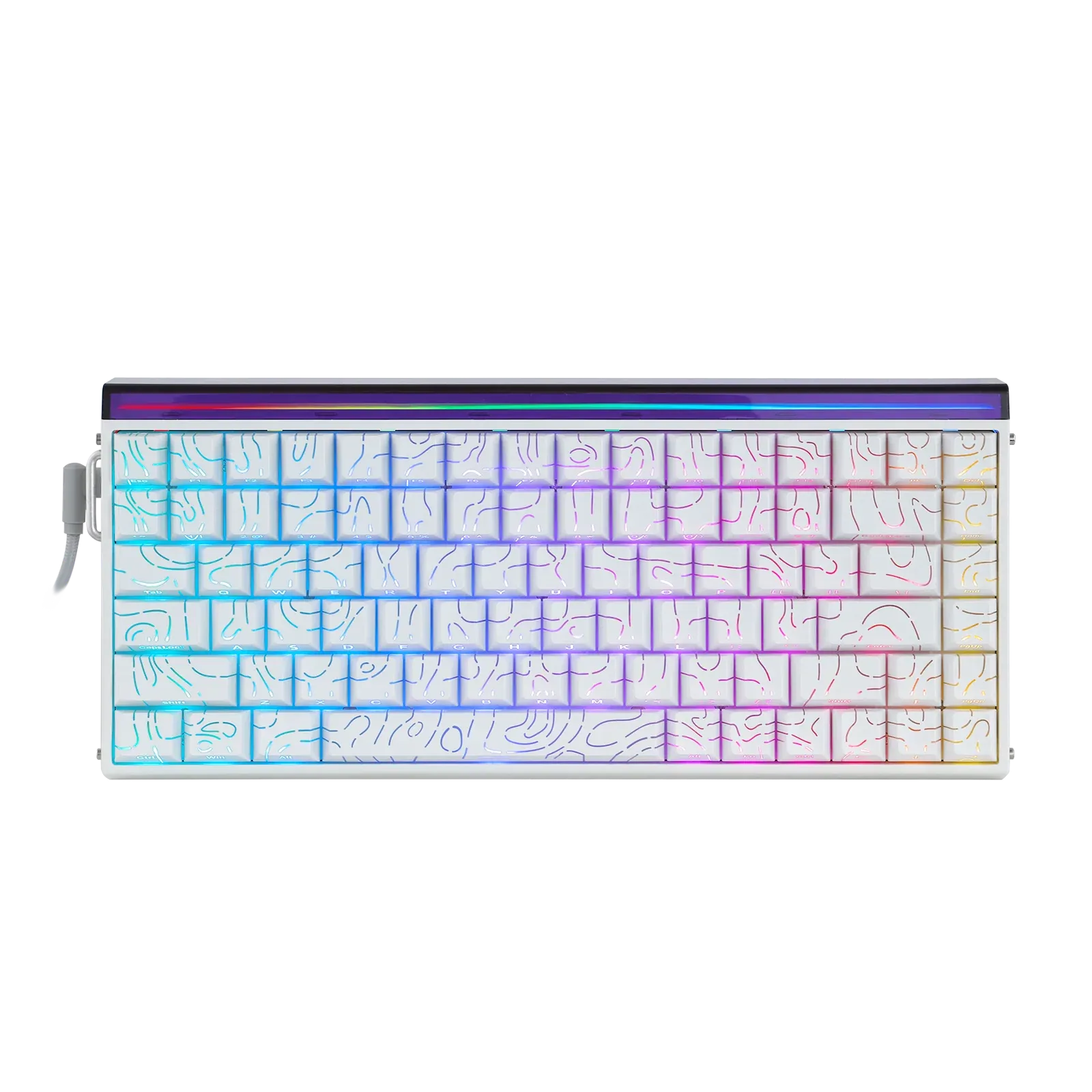 AULA HERO 84 HE - WHITE - Villano Gamer Store Bolivia