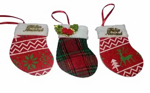 Adorno Navideño Bota 