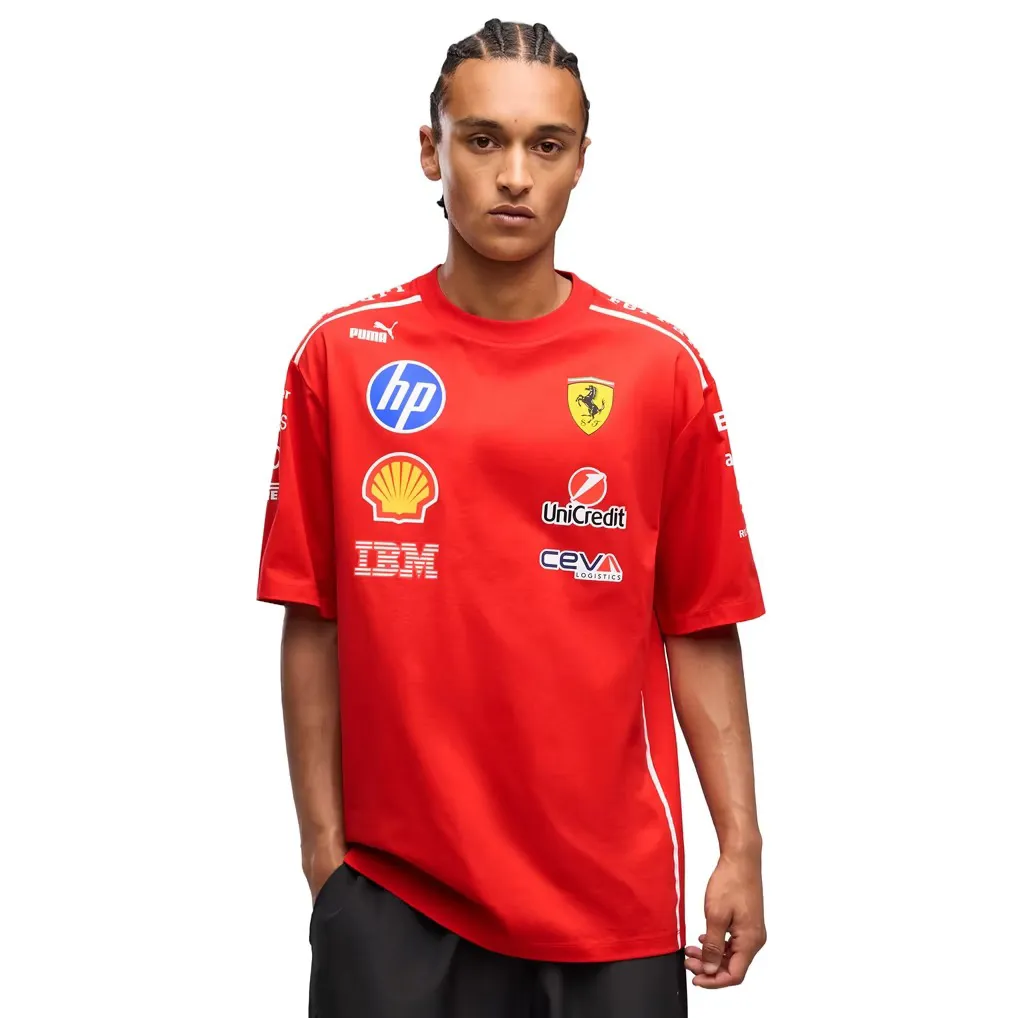 Camiseta Scuderia Ferrari 2026 Edición Especial Monza - Roja