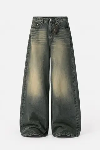 Pantalon baggy jean