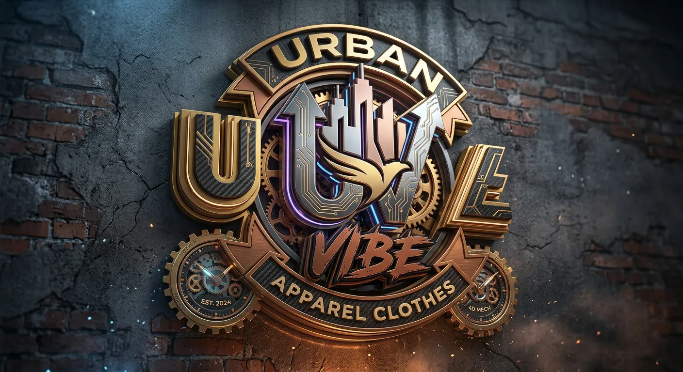 "Urban Vibe Apparel Clothes” - logo catálogo digital Perú